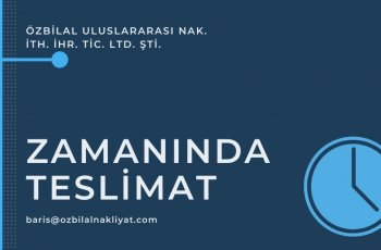 Zamanında Teslimat