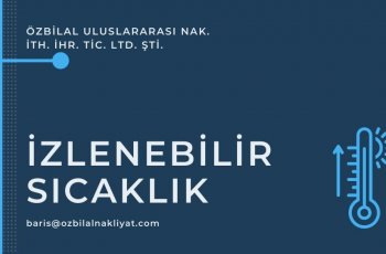 İzlenebilir Sıcaklık.